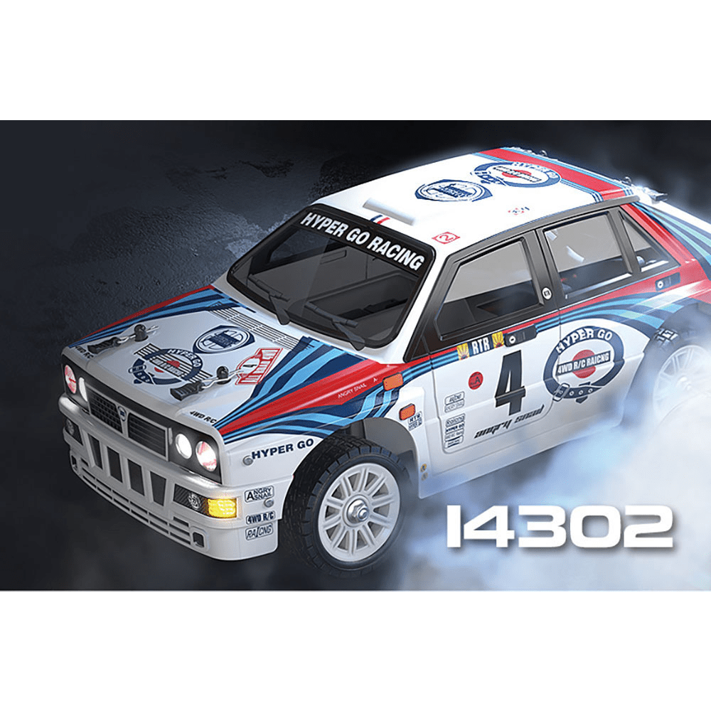 1/14 Rc Brushless Racing Car with Gyro Metal Chassis 14301 14302