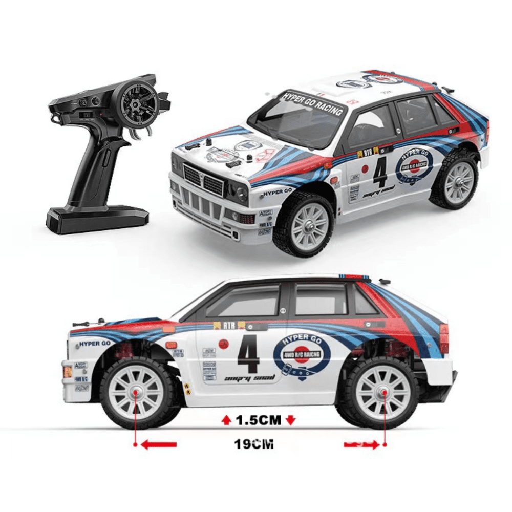 1/14 Rc Brushless Racing Car with Gyro Metal Chassis 14301 14302