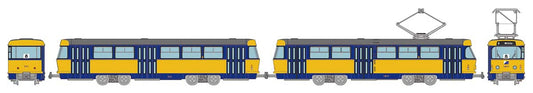 Tomytec Railway Collection Iron Collection Leipzig Tram Tatra T4+B4 Japan Diorama Set
