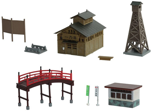 TOMYTEC  Komono 106-3 Hot Spring Resort Accessories 3 N Scale