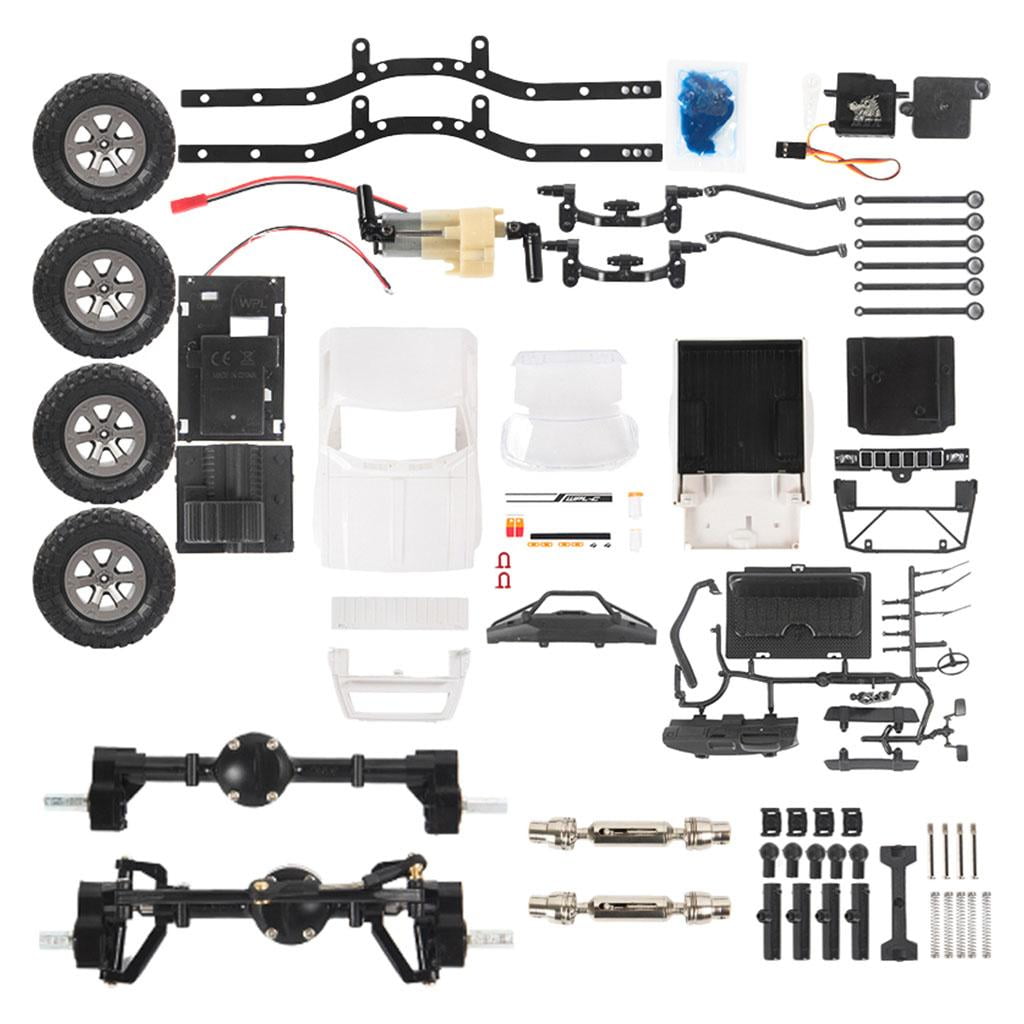 1:16 4WD Crawler Hobby Grade 4WD Truck RC Toys with Roof Rack Climbing Car High